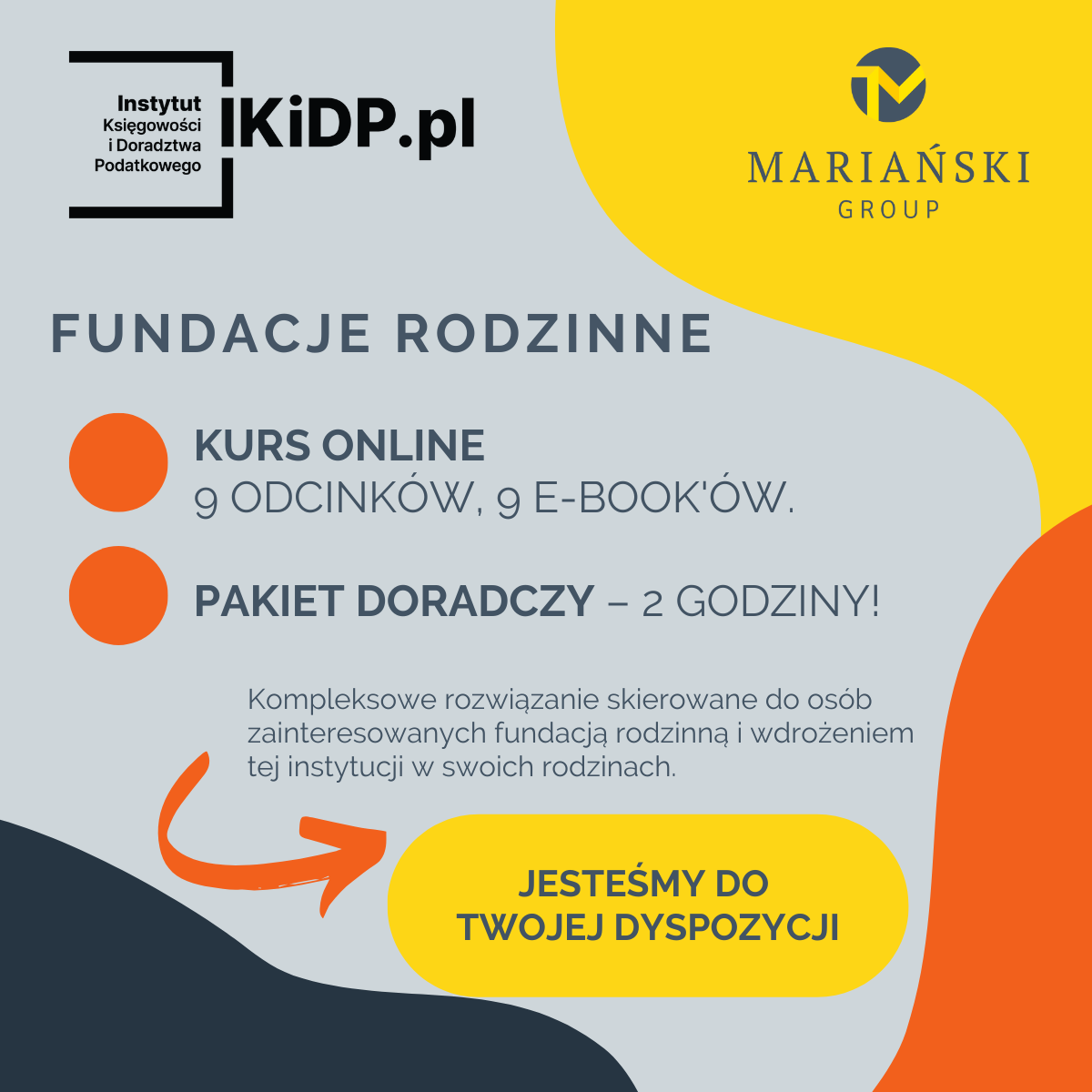 Fundacje rodzinne - komplet narzędzi - Kurs + Pakiet doradczy!