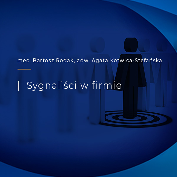 Sygnaliści w firmie